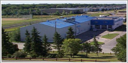 aerial shot of Dominion Veterinary Laboratories Inc.
